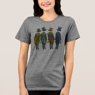 Camiseta Triblenda Sombreros de copa por ocho