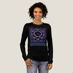 Camiseta Triblenda Sombrilla morada & Corazones.7