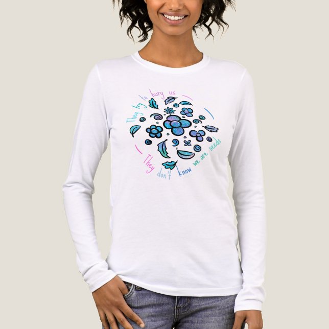 Camiseta Triblenda Somos Semillas (Anverso)