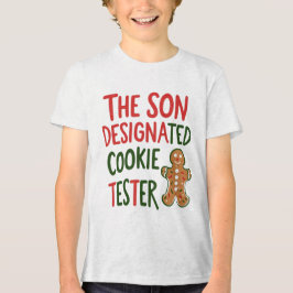 Camiseta Triblenda Son Navidades de Cookie Tester designados