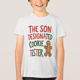 Camiseta Triblenda Son Navidades de Cookie Tester designados
