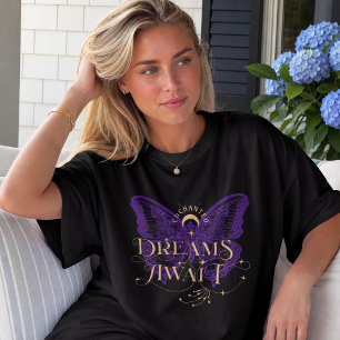 Camiseta Triblenda Soñador de Mariposa Mágica