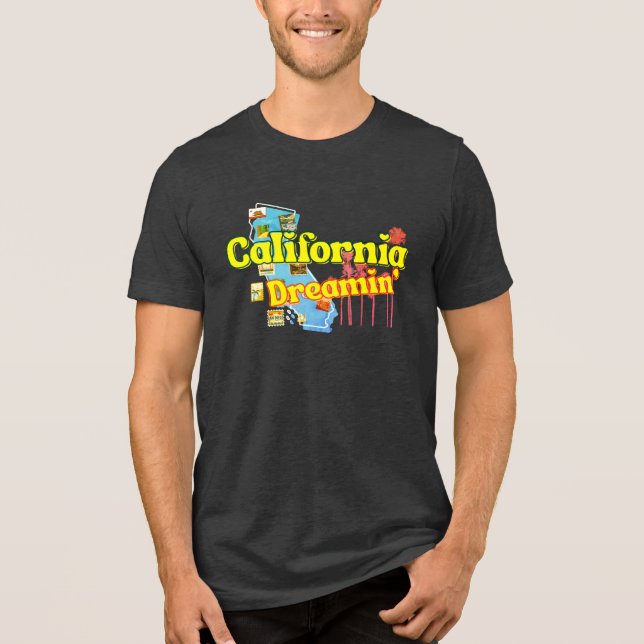 Camiseta Triblenda Soñando California (Anverso)