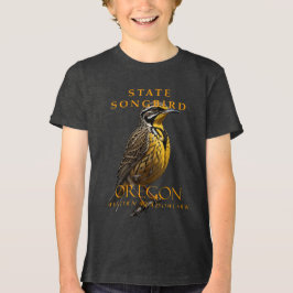 Camiseta Triblenda Songbird del territorio de Oregon The Western Mead