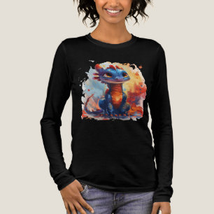 Camiseta Triblenda Sonido de dinosaurio para bebé neón - Dino radiant