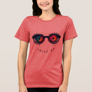 Camiseta Triblenda Sonríe el cristal ocular