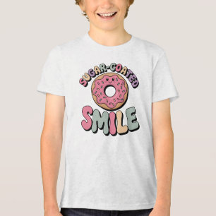 Camiseta Triblenda Sonrisa de azúcar Donut Kids