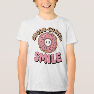 Camiseta Triblenda Sonrisa de azúcar   Donut Kids