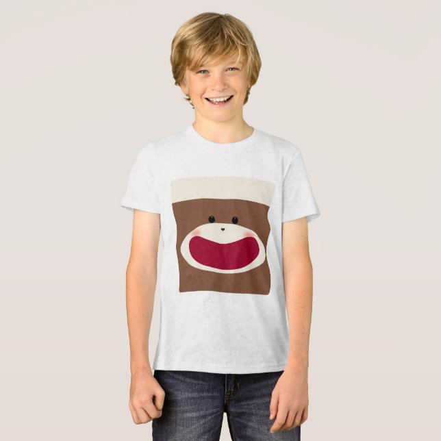 Camiseta Triblenda Sonrisa de mono sock (niño) (Anverso Completo)