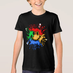 Camiseta Triblenda Sonrisa de tubo de pintura
