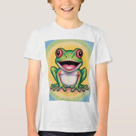 Camiseta Triblenda Sonrisa suave de rana