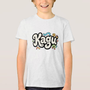 Camiseta Triblenda Sonrisa tropical de Kagu para los niños
