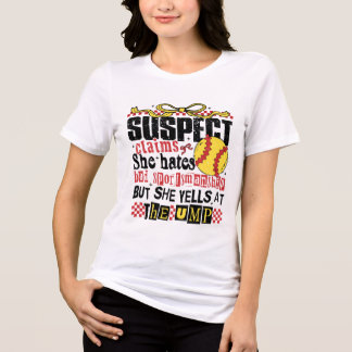 Camiseta Triblenda Sospechoso alega ser Softball