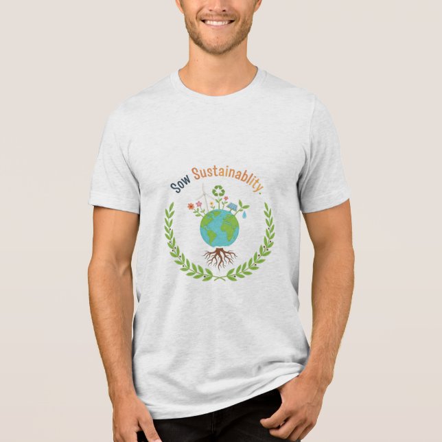 Camiseta Triblenda Sow Sustainability (Anverso)
