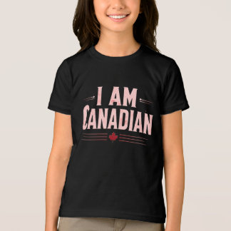 Camiseta Triblenda Soy canadiense - Orgullo nacional, declaración pat