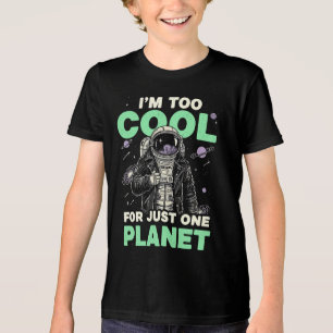 Camiseta Triblenda Soy demasiado genial para un solo planeta