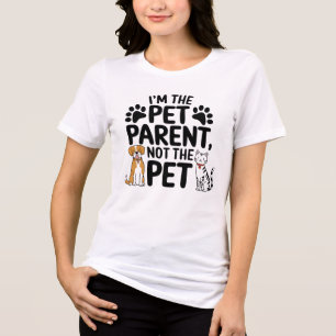 Camiseta Triblenda Soy el padre Mascota, no el Mascota gracioso amant