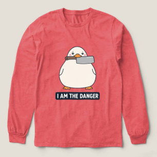 Camiseta Triblenda SOY EL PELIGRO Pato Cleaver Cuchillo Meme