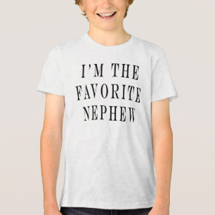 Camiseta Triblenda Soy el sobrino favorito, el sobrino gracioso, soy
