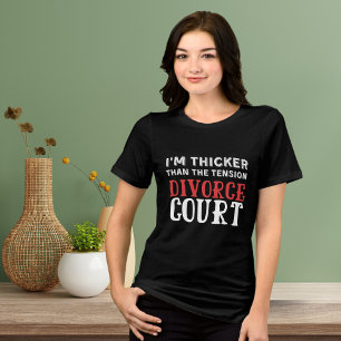 Camiseta Triblenda Soy más grueso que la tensión en el tribunal de di
