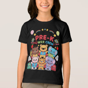 Camiseta Triblenda "¡Soy parte del equipo de poder de preescolar!" –