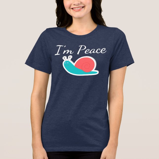 Camiseta Triblenda Soy paz (Anverso)