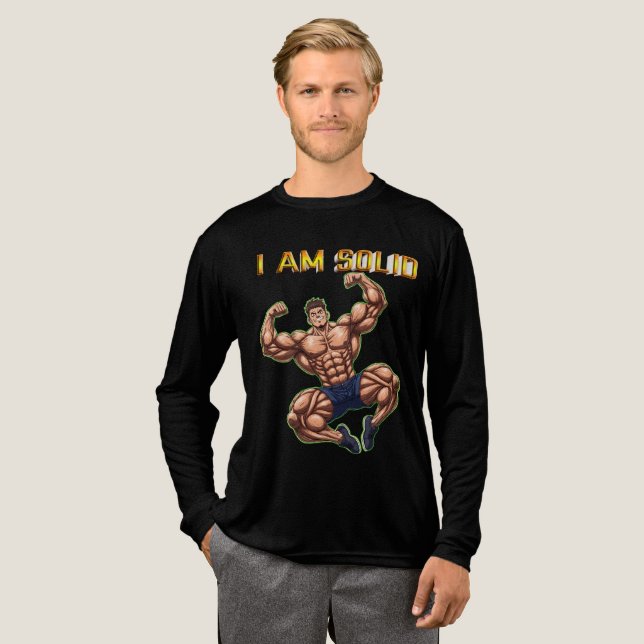 CAMISETA TRIBLENDA SOY SÓLIDO  (Anverso Completo)