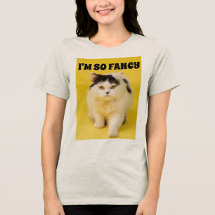 CAMISETA TRIBLENDA SOY TAN FANCY CAT T-SHIRTS