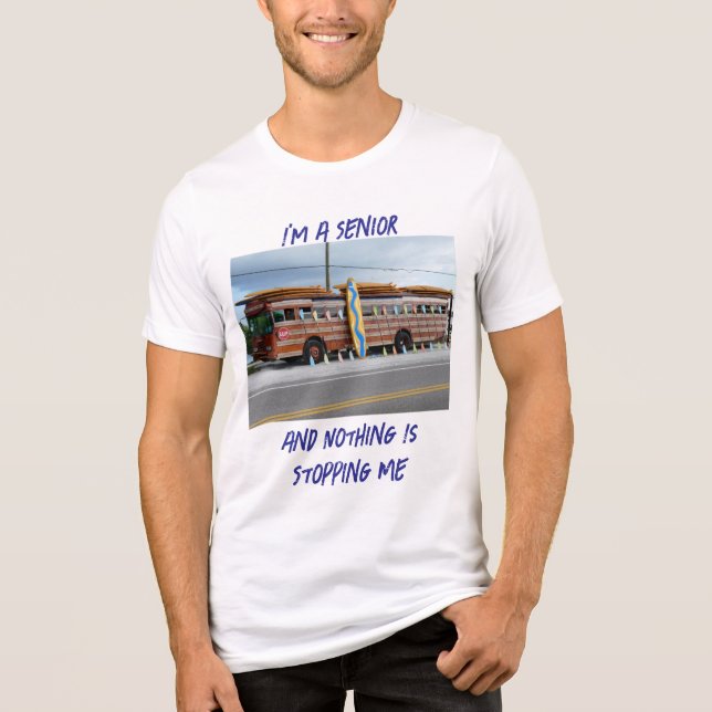 Camiseta Triblenda Soy un anciano (Anverso)