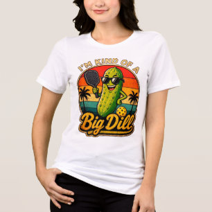 Camiseta Triblenda Soy un tipo de gran pepino Tri-Blend