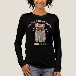 Camiseta Triblenda Soy una Mamá de un Bulldog Francés