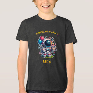 Camiseta Triblenda Space Explorer Astronaut Birthday T-Shirt Boy