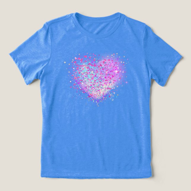 Camiseta Triblenda Sparando el corazón (Diseño delantero )