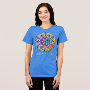 Camiseta Triblenda Spokes Namaste Kaleidoscope