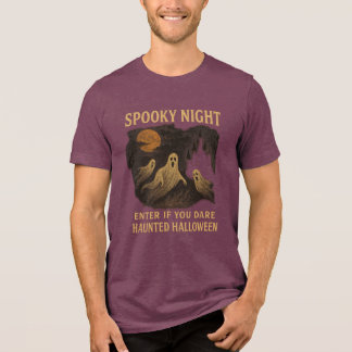 Camiseta Triblenda Spooky Night  Enter If You Dare