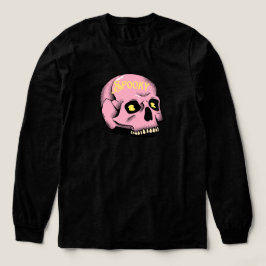 Camiseta Triblenda Spooky Pink Skull T Shirt