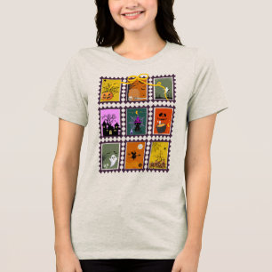 Camiseta Triblenda Spooky Vibes Halloween - Ghosts & Iconic Character