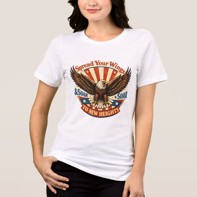Camiseta Triblenda Spread your Wings (Anverso)
