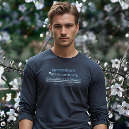 Camiseta Triblenda SPREZZATURA: EL ARTE ITALIANO DE LA MODA-BlueDenim