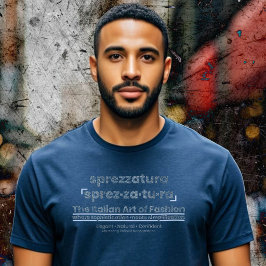 Camiseta Triblenda SPREZZATURA: EL ARTE ITALIANO DE LA MODA-BlueDenim