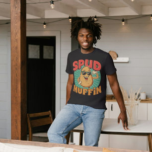 Camiseta Triblenda Spud Muffin - Divertido bollo de comida de papa