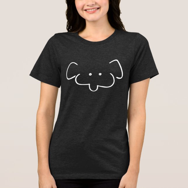 Camiseta Triblenda Sr Elefante (Anverso)