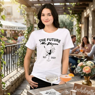 Camiseta Triblenda Sra futura novia nombre personalizado Futuro 