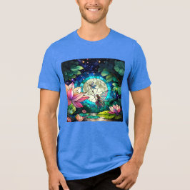 Camiseta Triblenda Stained Glass Little Fairy With Dragonfly