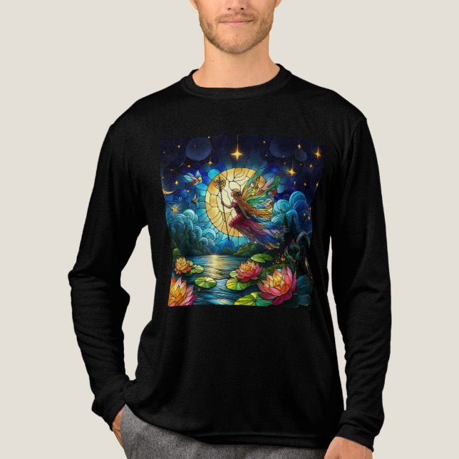 Camiseta Triblenda Stained Glass Moonlight Flight Fairy  (Anverso)