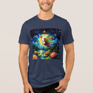 Camiseta Triblenda Stained Glass Moonlight Flight Fairy 