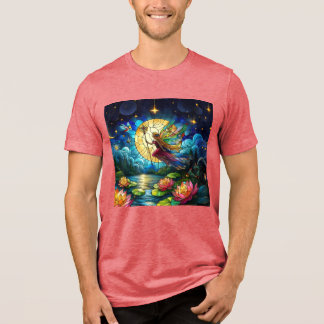Camiseta Triblenda Stained Glass Moonlight Flight Fairy 