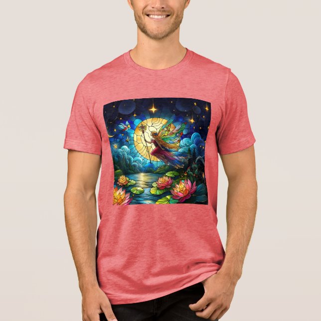 Camiseta Triblenda Stained Glass Moonlight Flight Fairy  (Anverso)