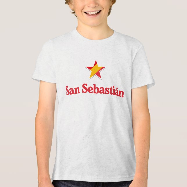 Camiseta Triblenda Stars of Spain – San Sebastian (Anverso)