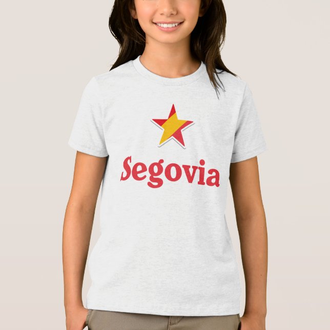 Camiseta Triblenda Stars of Spain – Segovia (Anverso)
